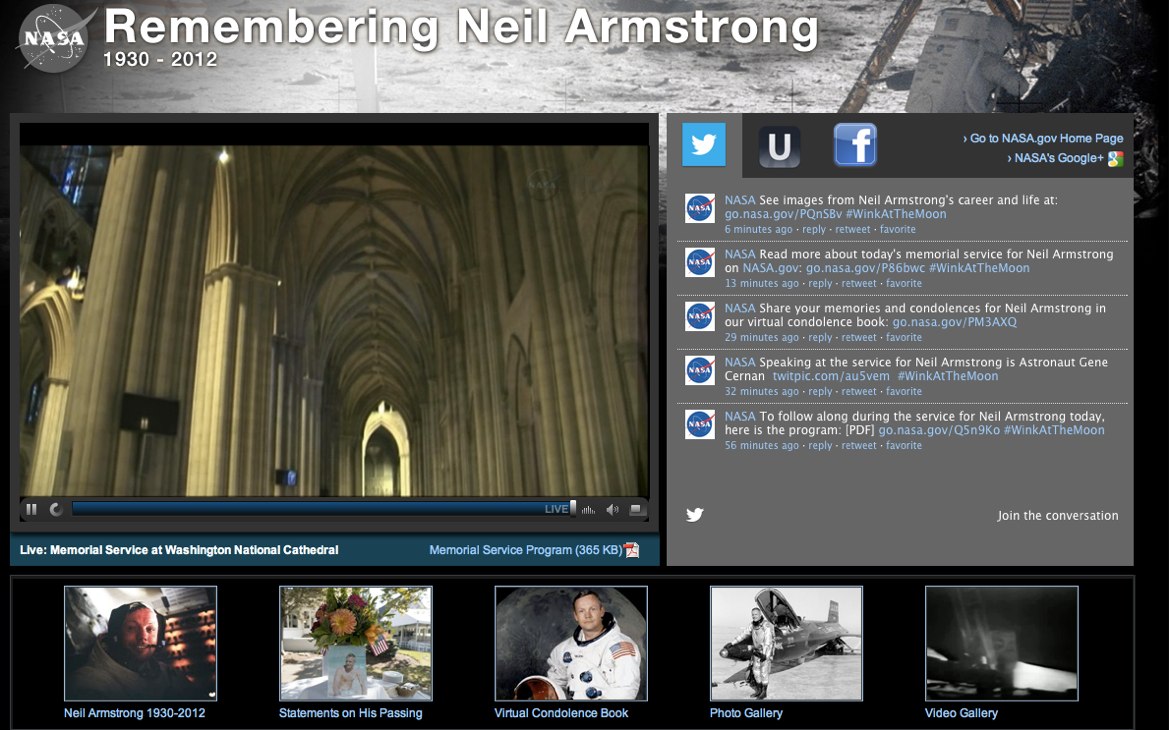【LIVE】故ニール・アームストロング宇宙飛行士の追悼式典