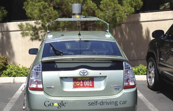 Handout photo of the Google self-driven car in Las Vegas Reuters 