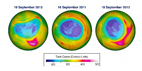 南極のオゾン層回復の兆し　国連「軌道に乗りつつある」