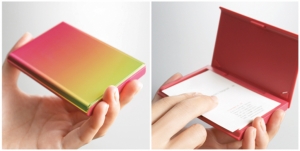 カードケース サイズ / 約W102 × D69.5 × H12mm 材質 / PMMA樹脂、ABS樹脂 日本製