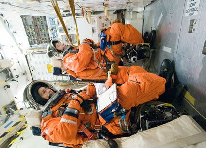 STS-133（ディスカバリー号）2011年2月25日打ち上げ予定です。