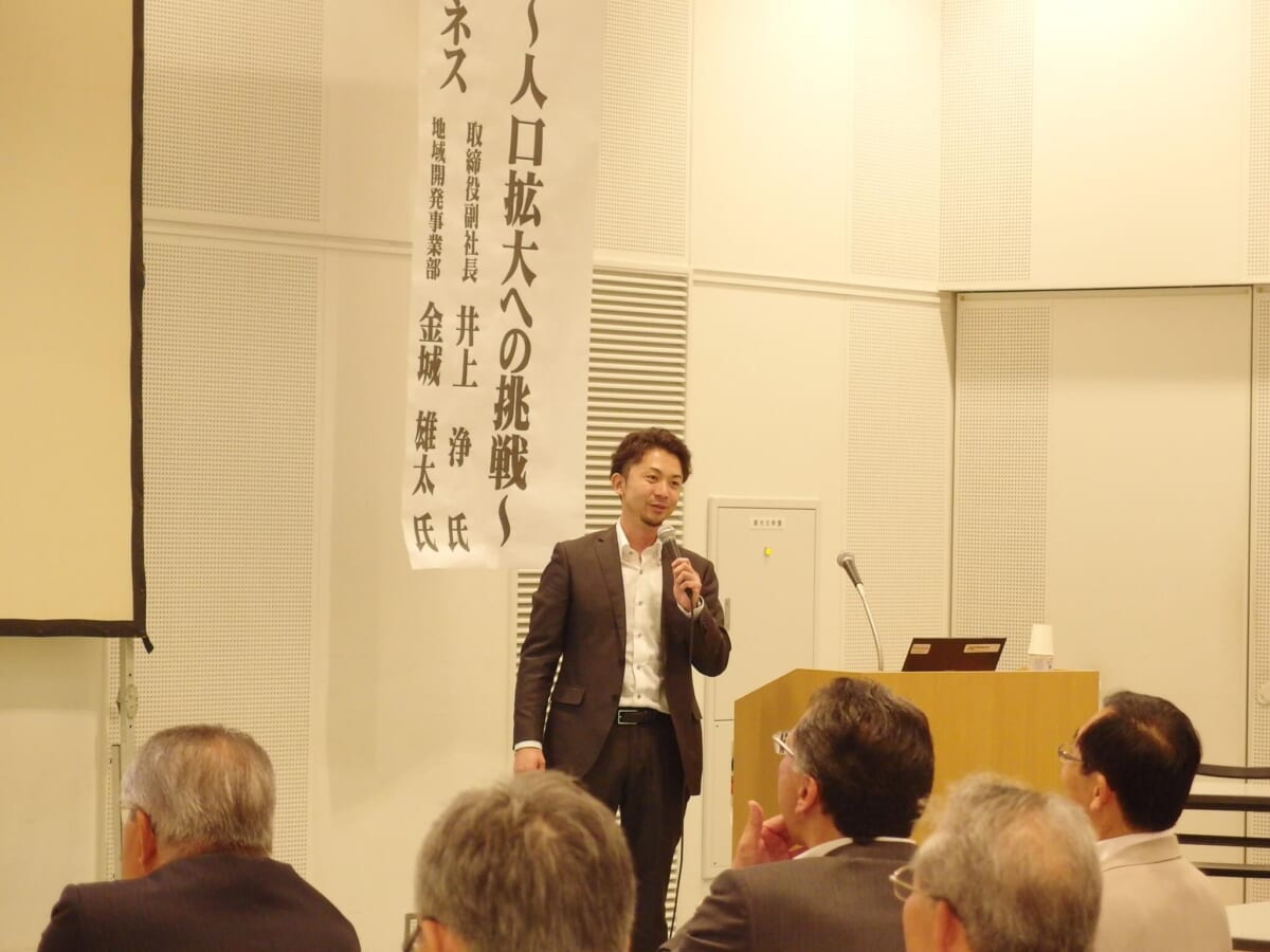 7/28リバネス取締役副社長CTO井上浄が益田市議会議員研修会にて講演を行いました。