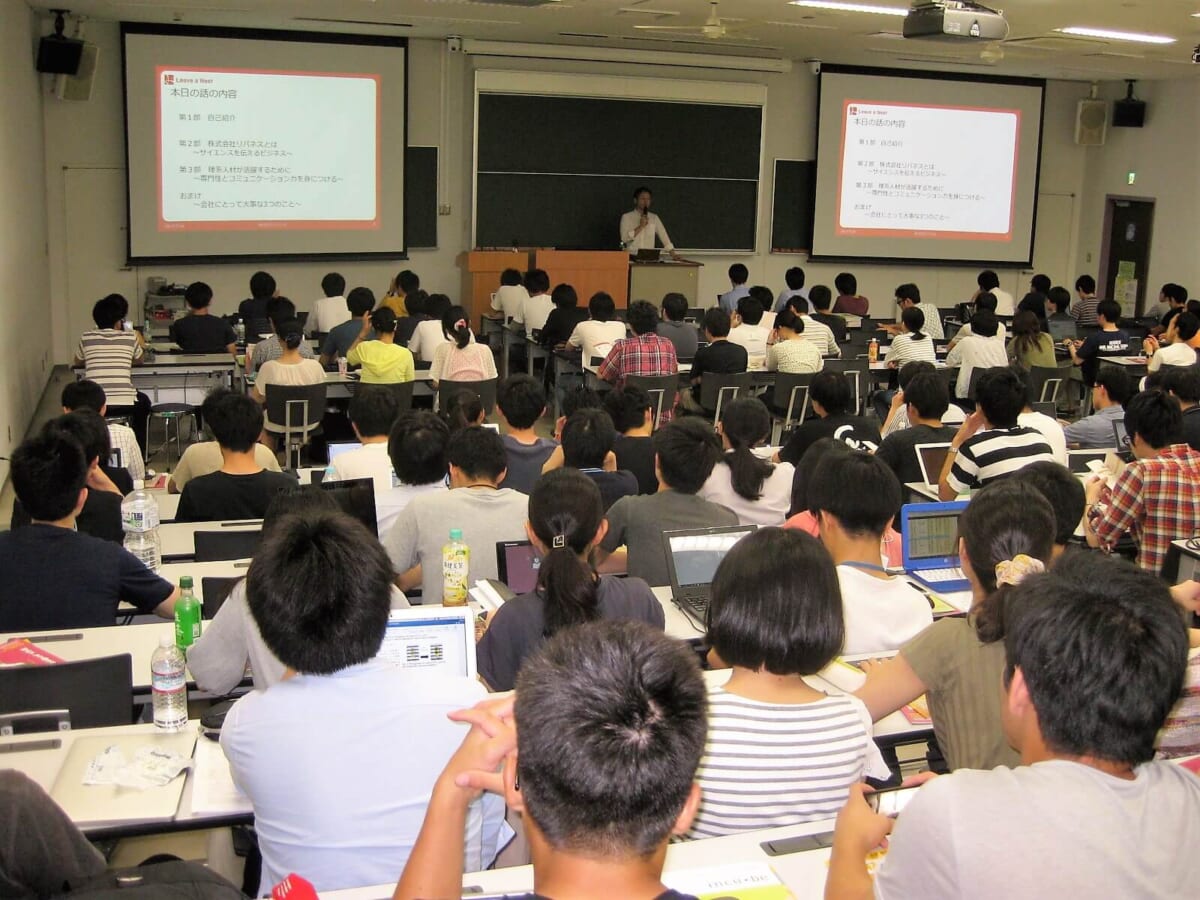 取締役CFO池上昌弘が東京工業大学生命理工学院の授業にて講義を行いました