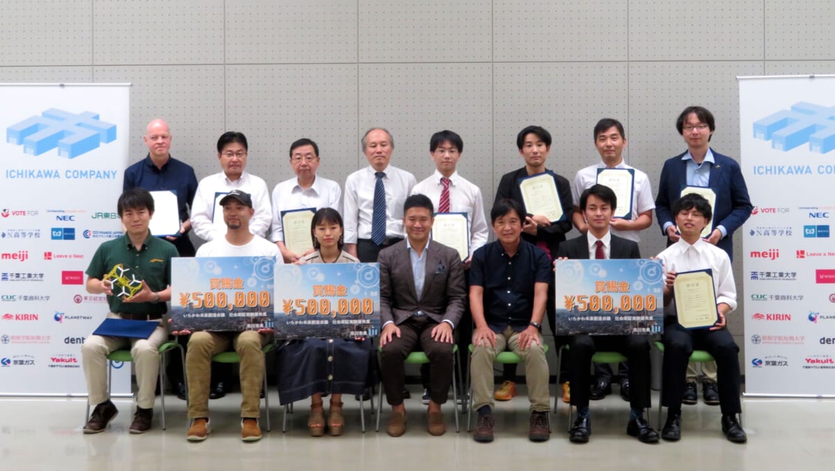 13のベンチャー・研究者による社会実証実験を、千葉県市川市でサポート中！