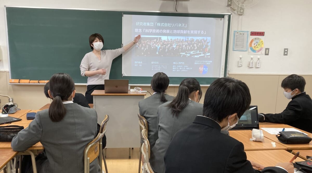 【大阪】12月7日（火）大阪市立市岡東中学校にて職業講話を実施しました
