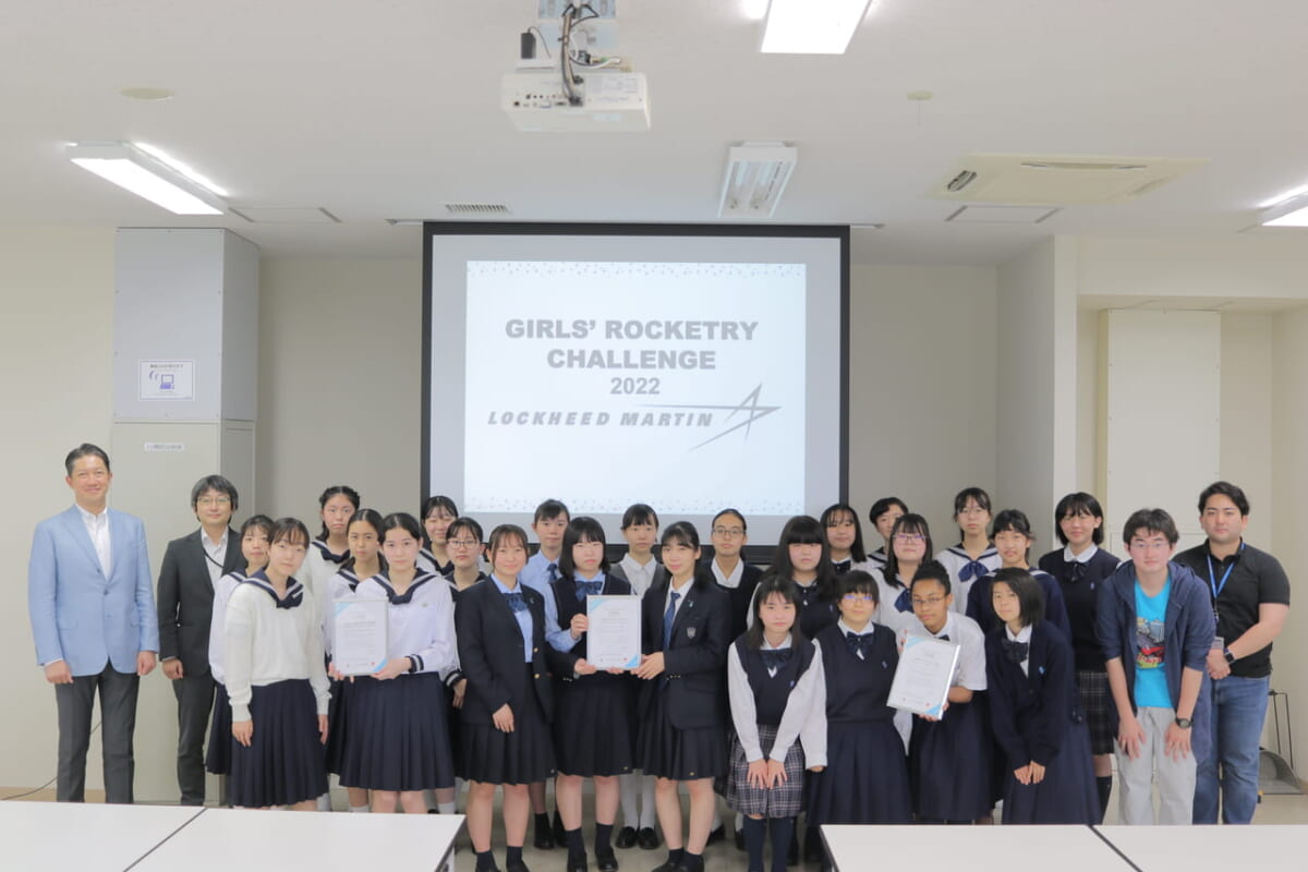 【実施報告】第6期Girls’ Rocketry Challenge任命式を実施しました