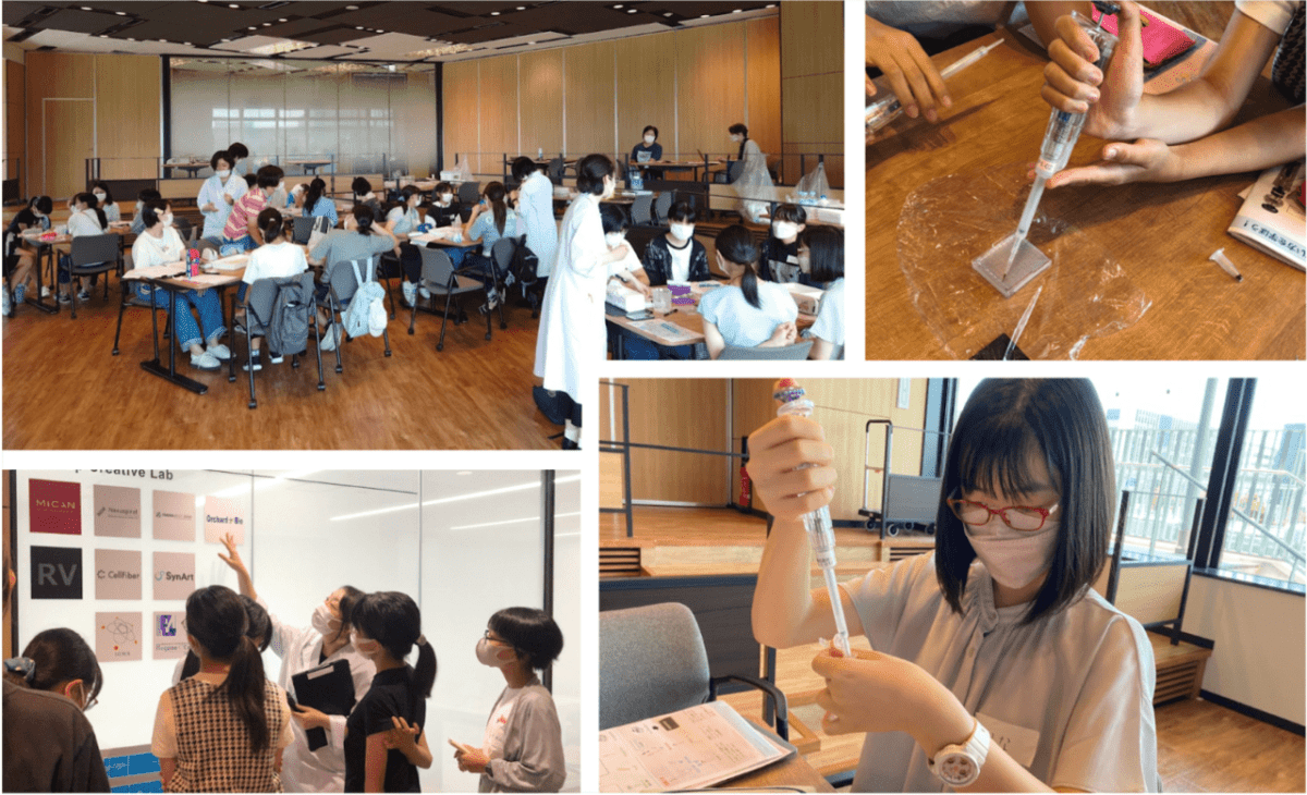 神戸市にて 「女子中学生のための実験体験プログラム」を実施しました