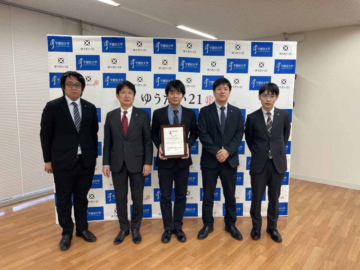 【実施報告】「第57回リバネス研究費 鈴茂器工賞」田村氏の採択状授与式を実施致しました。