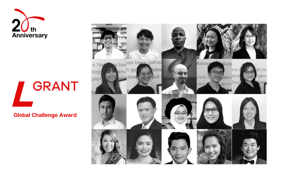 【リバネス20周年記念企画・第4弾続報】リバネスグラント「Global Challenge Award」の採択者が決定！〜日本・シンガポール・マレーシア・フィリピンから20名の熱い研究者を採択〜