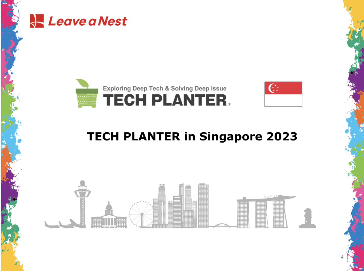 TECH PLANTER ASEAN 2023シーズン第3弾シンガポール大会を現地開催