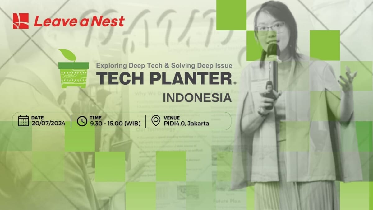 TECH PLANTER ASEAN 2024シーズン第6弾 インドネシア大会を現地開催