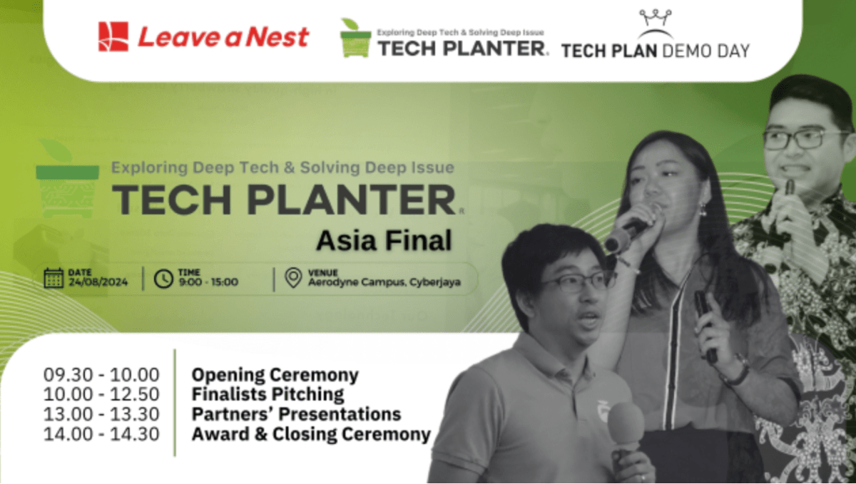 TECH PLANTER Asia Final DemoDay2024を開催：東南アジア6カ国から選抜された12チームがマレーシアに集結