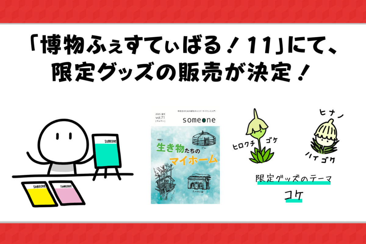 「博物ふぇすてぃばる!11」にて、限定グッズの販売が決定!