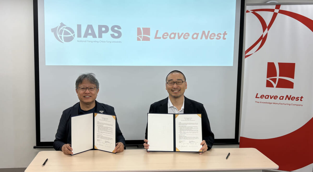 台湾・国立陽明交通大学のスタートアップ支援機関IAPSとリバネスがMOUを締結