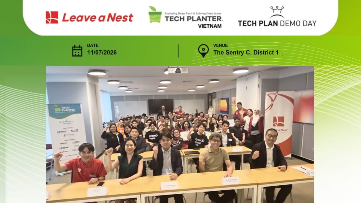 【実施報告】TECH PLAN Demo Day in Vietnam 2026：「Shio-Ion」が最優秀賞を受賞