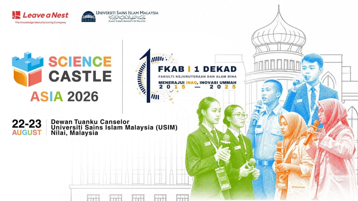 サイエンスキャッスル アジア2026をマレーシアで開催 アジア各国の中高生研究者が国境を越えて研究を発信、問いを深める2日間に